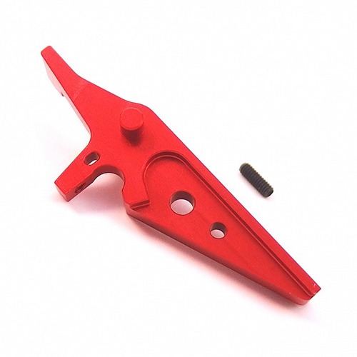 JeffTron Flat CNC trigger for M4 / M16 red
