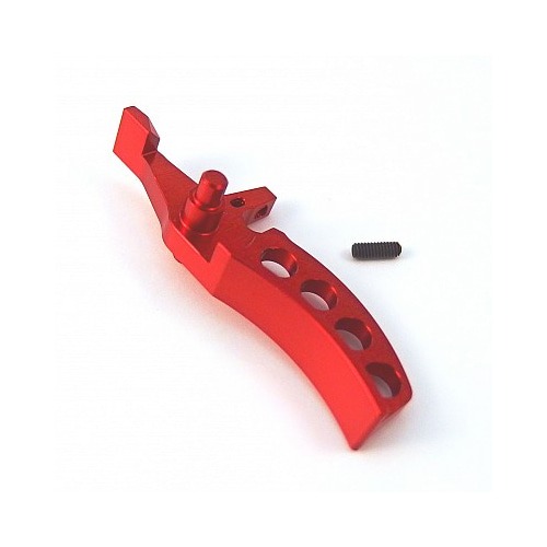 JeffTron Curved CNC trigger for M4 / M16 red